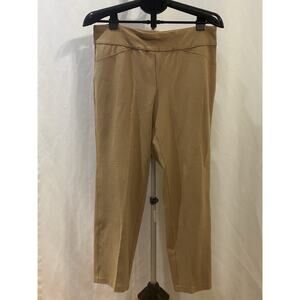 Charter Club Classic Fit Tan Slacks Women's size 14P